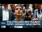 DEUTSCHLAND: Ex-AfD-Vorstand! Damit hat keiner gerechnet! Paukenschlag von Frauke Petry!