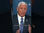 Mike Pence on President Trump being pushed away from conservative agenda