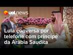 Lula telefona para o príncipe herdeiro e primeiro-ministro da Arábia Saudita, Mohammed bin Salman