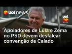 Apoiadores de Lula e Zema no PSD devem desfalcar convenção para lançar candidatura de Caiado