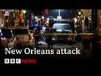 Biden says New Orleans attacker who killed 15 was inspired by Islamic State group | BBC News