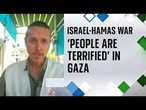 'People are terrified and living under the bombs,' says Doctors Without Borders coordinator