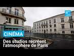 France : en pleine campagne, des studios de cinéma recréent l'atmosphère de Paris • FRANCE 24