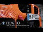 How To Install and Use the BMW M Performance Towing Tape.