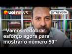 Boulos diz que vai redobrar esforço para evitar confusão com número na urna: 'Martelar o 50'