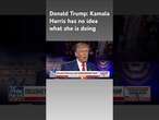 Donald Trump: This country will end up in a depression if Kamala Harris becomes president #shorts