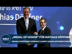 ISRAEL: „Medal of Honor" für Mathias Döpfner - Präsident ehrt für Einsatz gegen Antisemitismus!