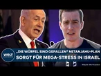 ISRAEL: "Dann muss er halt zurücktreten" Netanjahus Gaza-Plan sorgt für Mega-Stress in der Regierung