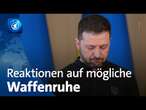 Mögliche Waffenruhe zwischen Russland und Ukraine