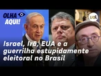Reinaldo: Guerrilha eleitoral mixuruca levam Tarcísio e reaças a se alinhar com Israel, sem critério