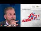 Chuck Todd takes a look at how to interpret early results from Virginia