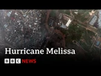 Satellite images reveal hurricane destruction in Jamaica’s towns | BBC News