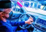 Osinbajo Test Drives Locally Assembled Hyundai Kona, Says Fantastic
