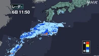 低気圧と前線で非常に激しい雨 奄美地方で土砂災害危険警報も
