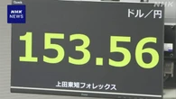 円相場 小幅な値動き 株価に左右される展開に
