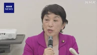 社民 福島党首“新垣氏離党届 地元とのやりとり踏まえ判断”