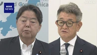 林総務相と武田元総務相が会談 終盤国会の情勢めぐり意見交換