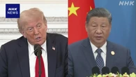 トランプ大統領 習主席と会談 “大豆の輸出 重要議題の1つに”