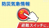 新たな防災気象情報 専門家 “避難スイッチに”【Q＆A解説】