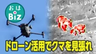 【きょうのおはBiz 11月11日(火)】ドローン活用でクマを見張れ