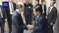 復興相 福島県知事と会談 帰還へ政府一丸で取り組む考え伝える