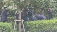 米大使館前で逮捕の容疑者 包丁やのこぎりなど4本の刃物所持
