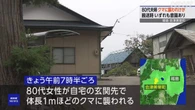 福島 80代夫婦 自宅前でクマに襲われけが いずれも意識あり