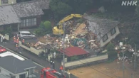 栃木 足利 住宅に土砂流入し倒壊 現場から女性1人見つかる
