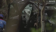 広島 福山 車が崖下に転落 運転の10代とみられる男性が重体