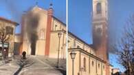 Marocchino incendia il presepe in una chiesa. Danni ingenti