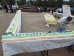 Торт длиной 30 метров приготовили в Усть-Каменогорске
