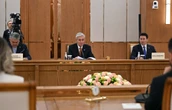 Токаев и Милатович провели переговоры в расширенном составе