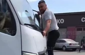 Алматинец устроил трюк с грузовиком и попал в полицию