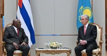 Касым-Жомарт Токаев встретился с вице-президентом Кубы