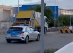 Боевик по-карагандински: мусоровоз удирал от полиции (ВИДЕО)