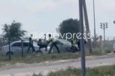 Полицейский сбил с ног мопедиста в Туркестане (ВИДЕО)
