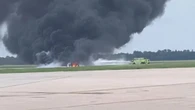 Частный самолет взорвался при посадке в Доминикане: есть жертвы (ВИДЕО)