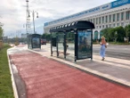 Новая остановка появилась возле Монумента Независимости в Алматы
