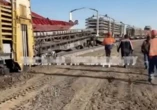 Видео со сходом состава прокомментировали в КТЖ