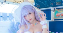 「ボリューミーな胸元に釘付け…！」台湾美女コスプレイヤー・イリー《あざとすぎるド直球の悩殺コス》にファンメロメロ