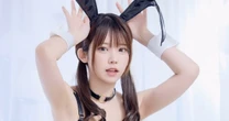 えなこの大胆な《ブラックバニーガールSHOT》にファン悶絶…「このコスプレは反則」「刺激が強すぎる」