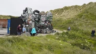 ‘Mount Recyclemore’: Artist uses G7 heads to highlight e-waste
