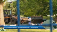 Crews bulldoze Trinity Bellwoods encampments day after police, protestors clash
