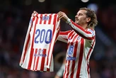 Los 200 de Griezmann, historia del Atlético y un "invento" de Simeone: "El talento no tiene edad"