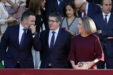 Abascal no acudirá a la tribuna de autoridades ni al Palacio Real por el 12 de octubre: "No se debe fingir normalidad institucional con un Ejecutivo ilegítimo"