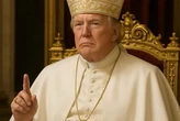 Trump comparte una foto vestido de Papa hecha con IA