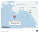 Un terremoto de magnitud 7,2 sacude la costa de Alaska y genera una alerta de tsunami
