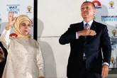 La primera dama de Turquía pide a Melania Trump que se preocupe de igual forma por los niños de Gaza y Ucrania