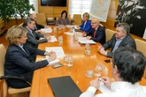 Cerdán negoció en persona con el Ministerio de Transportes y le arrancó 40 millones para su megacontrato en Navarra