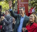 Virginia Barcones, la "pirómana" de Bendodo ya en primera fila junto a Sánchez